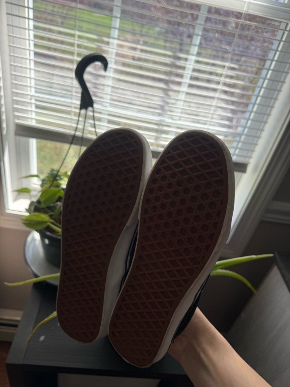 Women’s Black Slip on Vans - Picture 4 of 11